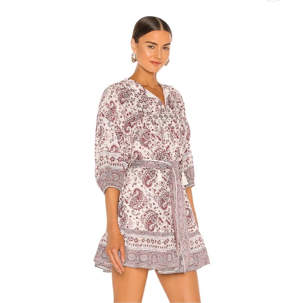 CLEOBELLA Magdalena Paisley Mini Dress Size XS